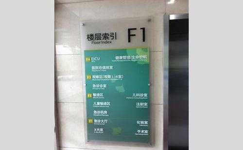 醫(yī)院標識牌設計的四大要點，你知道嗎？